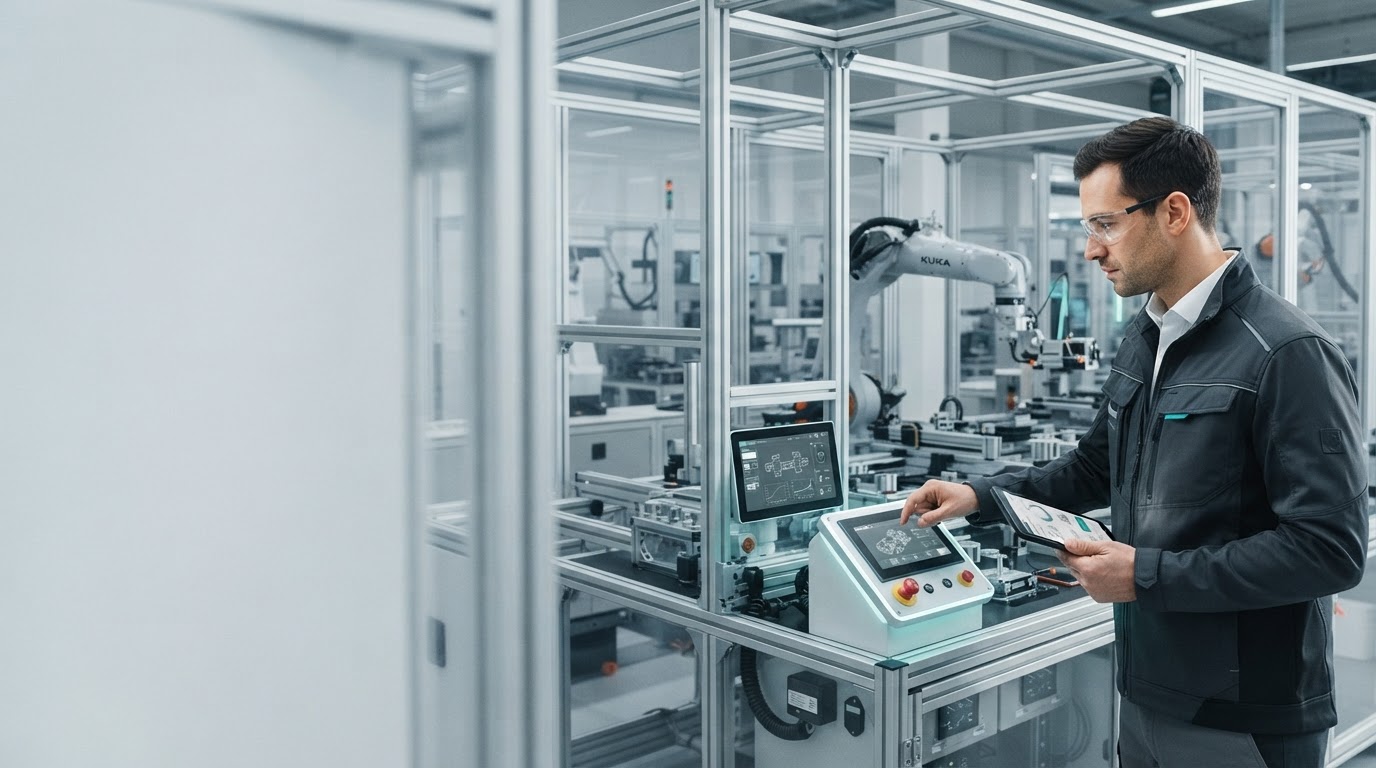 QuantumApexAi Analyseoberfläche mit stabiler, aufwärts tendierender Datenkurve